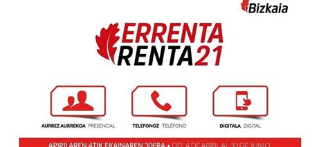 declaración de renta 2021 bizkaia